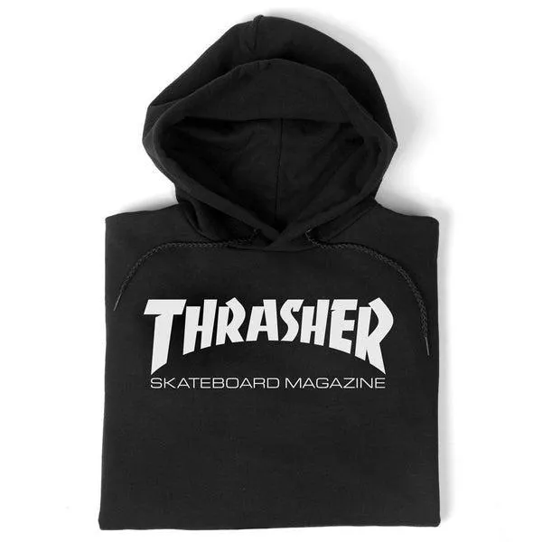 Thrasher Skate Mag Pullover Hoody Black