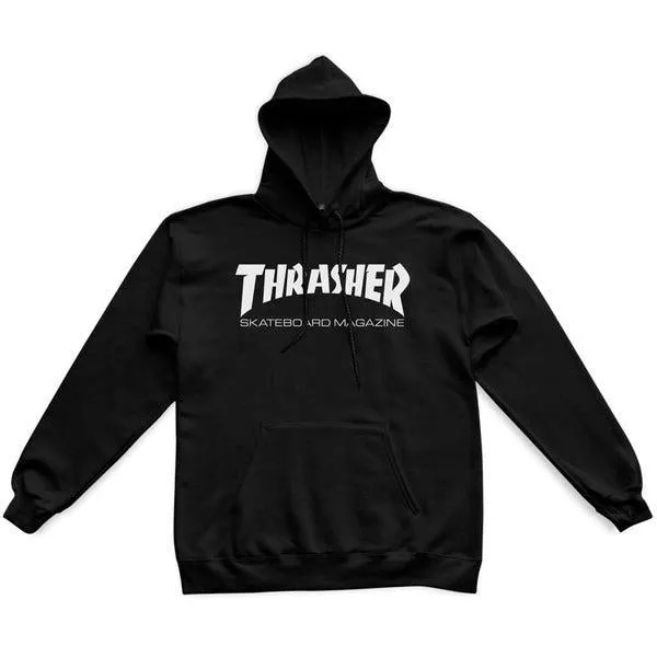 Thrasher Skate Mag Pullover Hoody Black