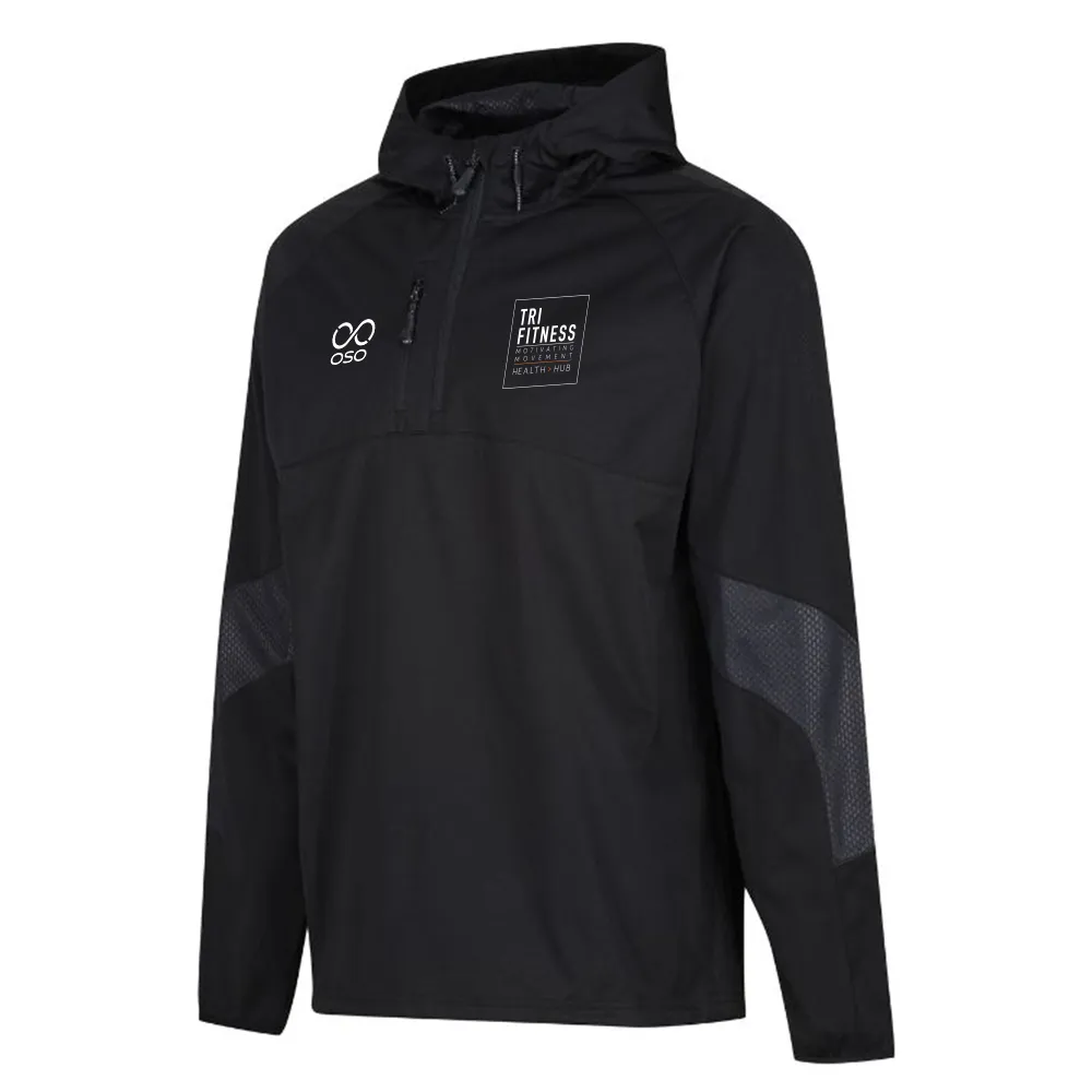 Tri Fitness Hooded Softshell - Black