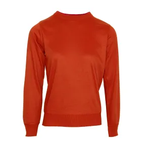 Tru Crew Neck Jumper - Red