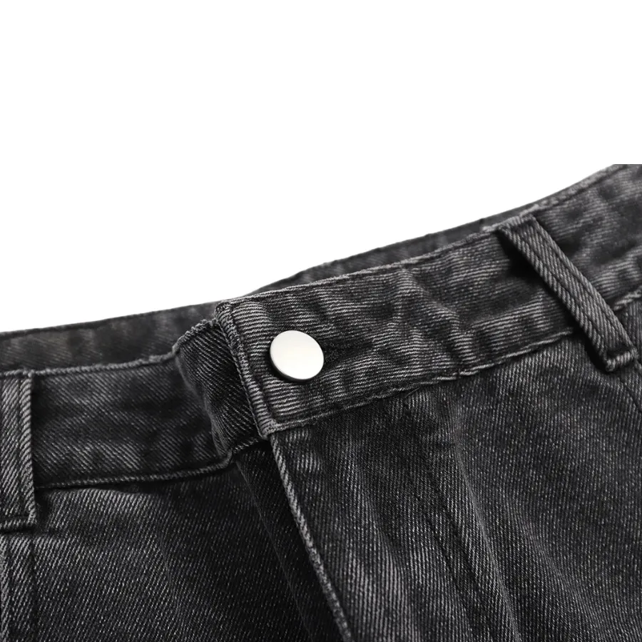 Two tone dark wash carpenter jean