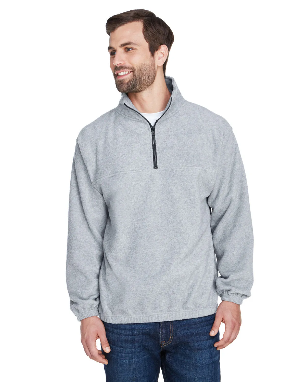 UltraClub Iceberg Fleece Quarter-Zip Pullover