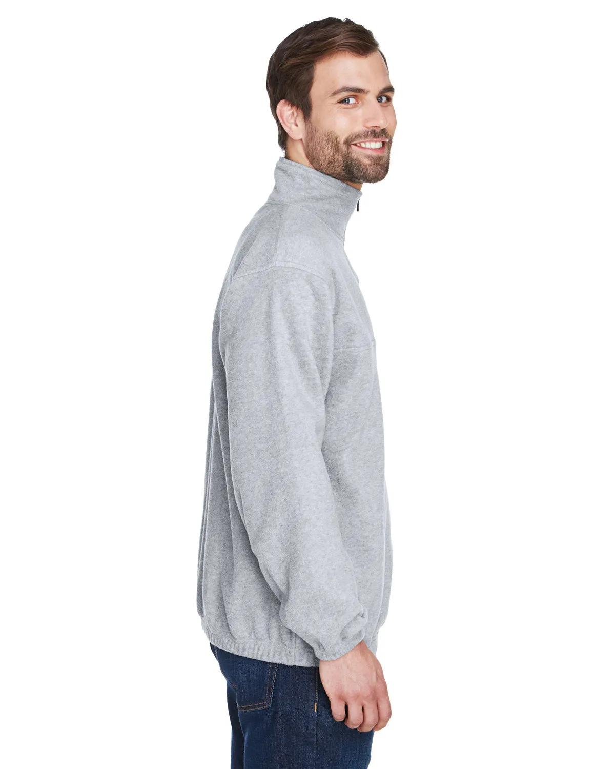 UltraClub Iceberg Fleece Quarter-Zip Pullover