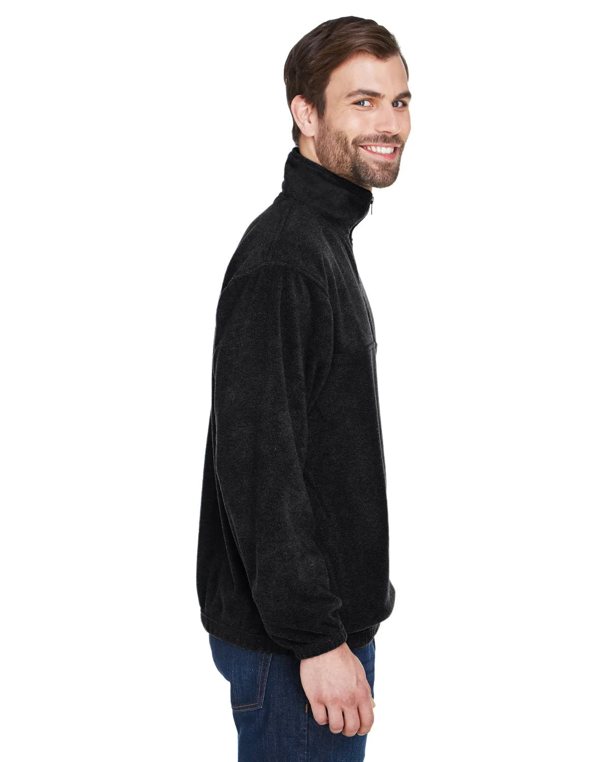 UltraClub Iceberg Fleece Quarter-Zip Pullover