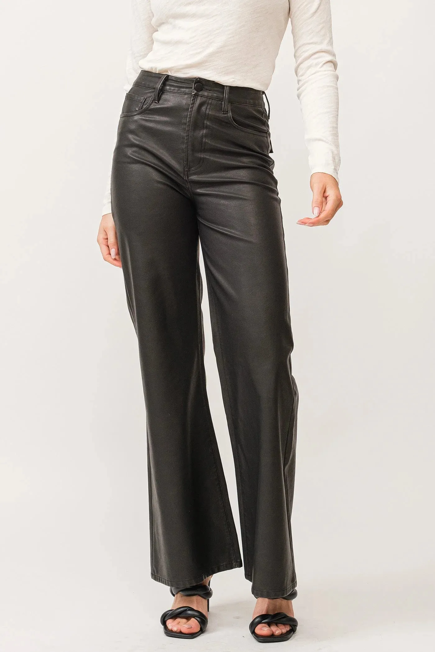 Vegan Leather Fiona Pant