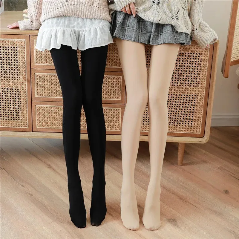 Velvet Lolita Ballet Dance Pantyhose Collant Female Tights Stockings