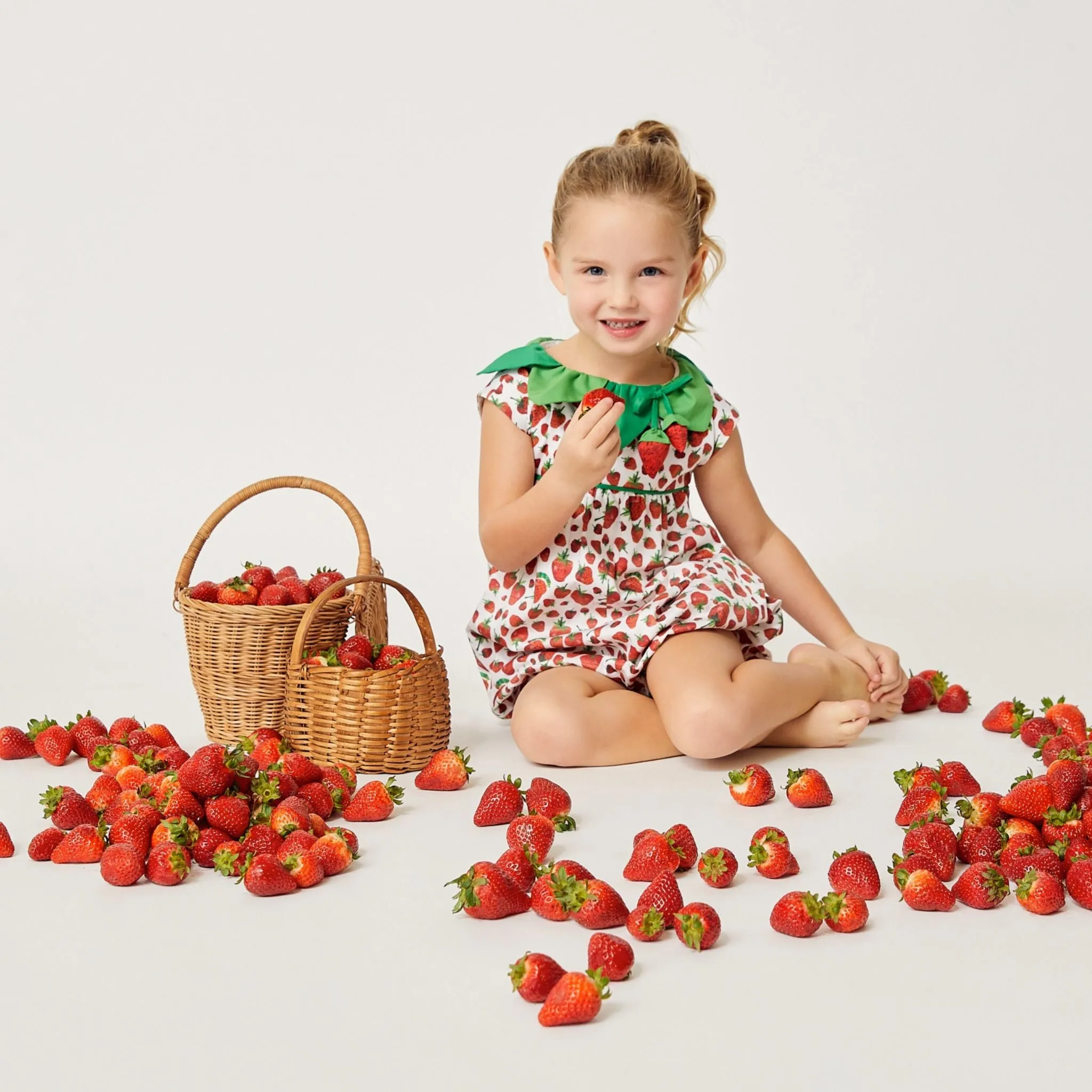 Very Hungry Caterpillar™ Strawberry Leaf Romper