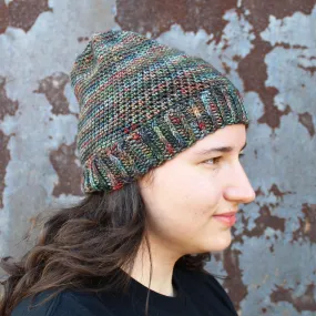 Vintage Flannel Beanie Kit, Malabrigo Rios