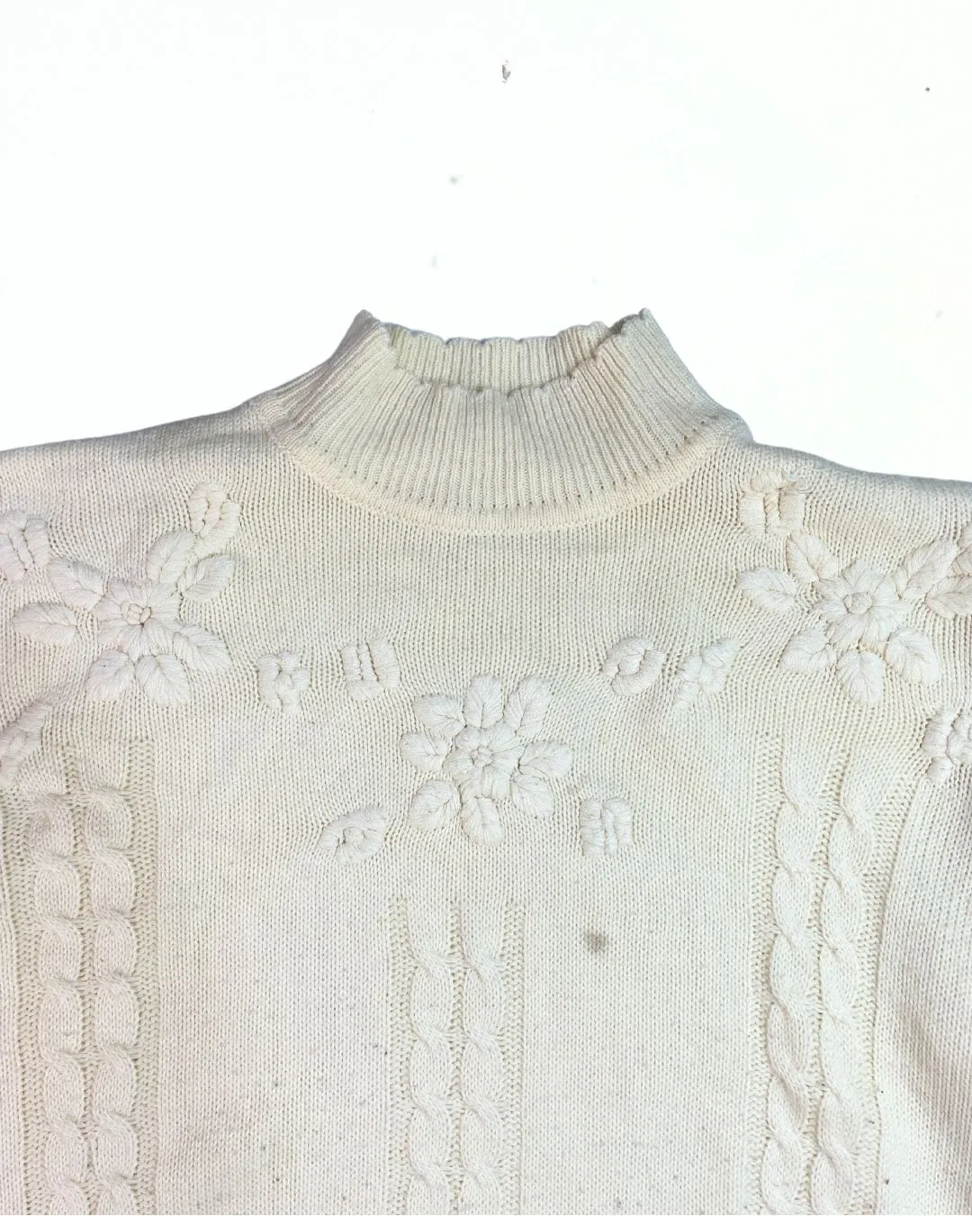 Vintage Floral Jumper