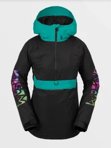 Volcom Ashfield Pullover Jacket Green Black M