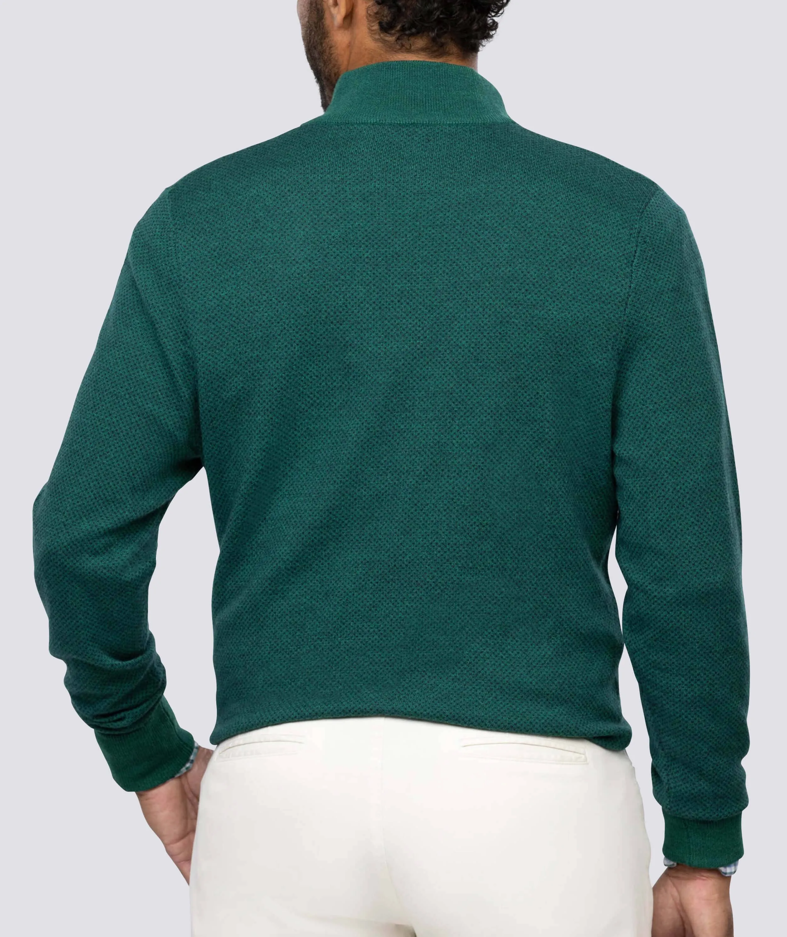 Walt Birdseye Quarter Zip Pullover