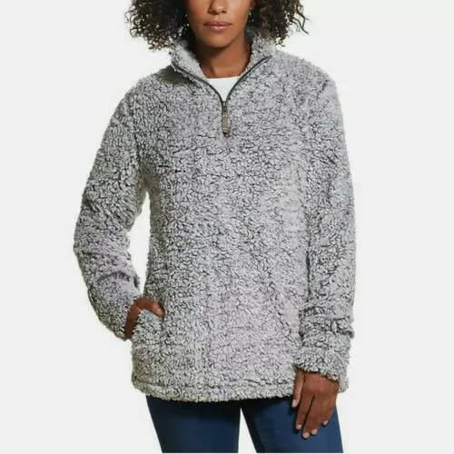 Weatherproof Vintage Ladies Cozy Pullover Long Sleeve