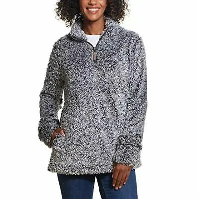 Weatherproof Vintage Ladies Cozy Pullover Long Sleeve