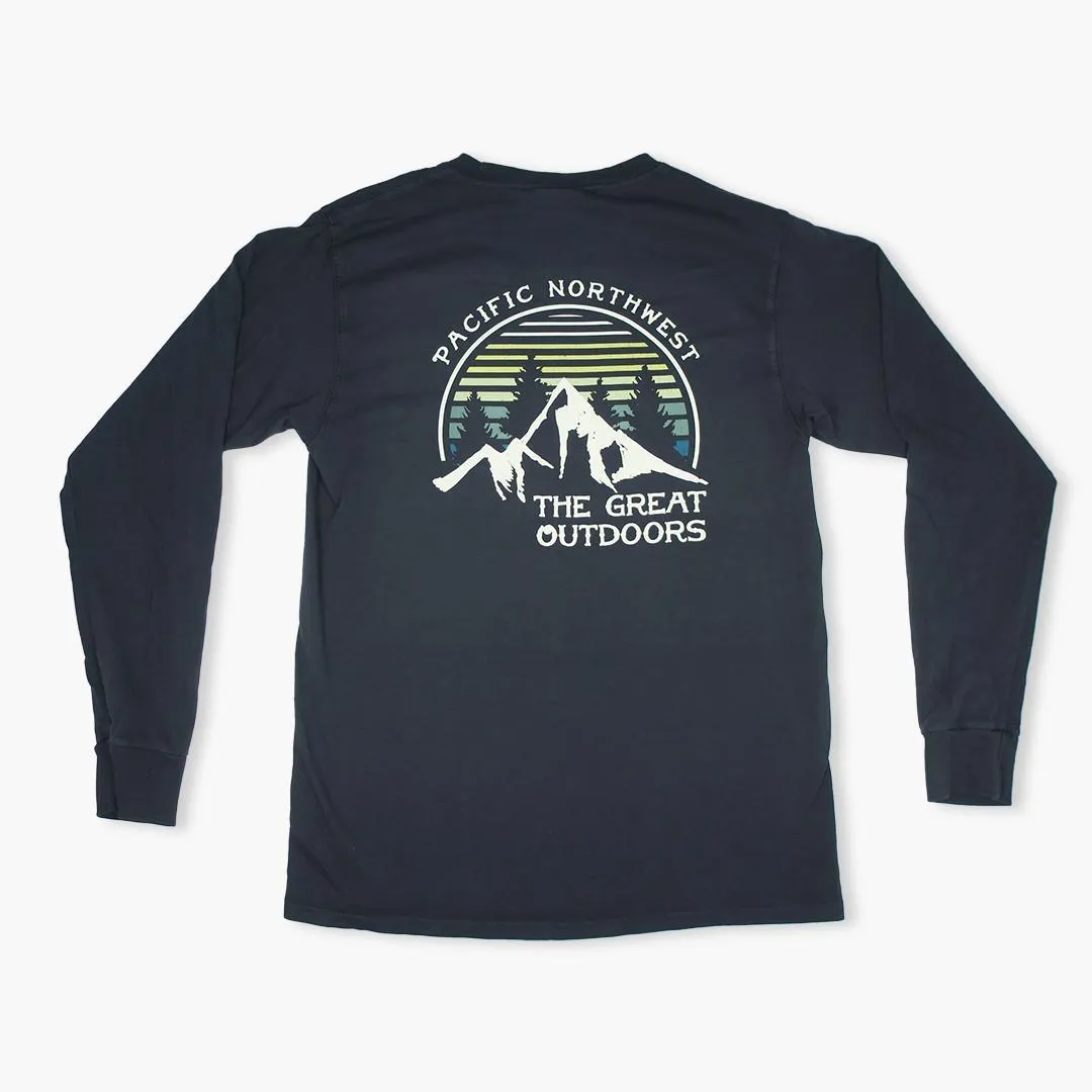 Wild Side Black Seattle Long Sleeve T-Shirt