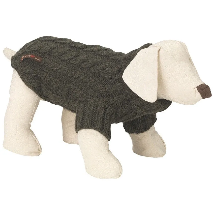 Wilmot Dog Jumper (Khaki)