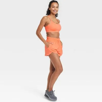 Women's High Support Embossed Racerback Run Sports Bra - All in Motion