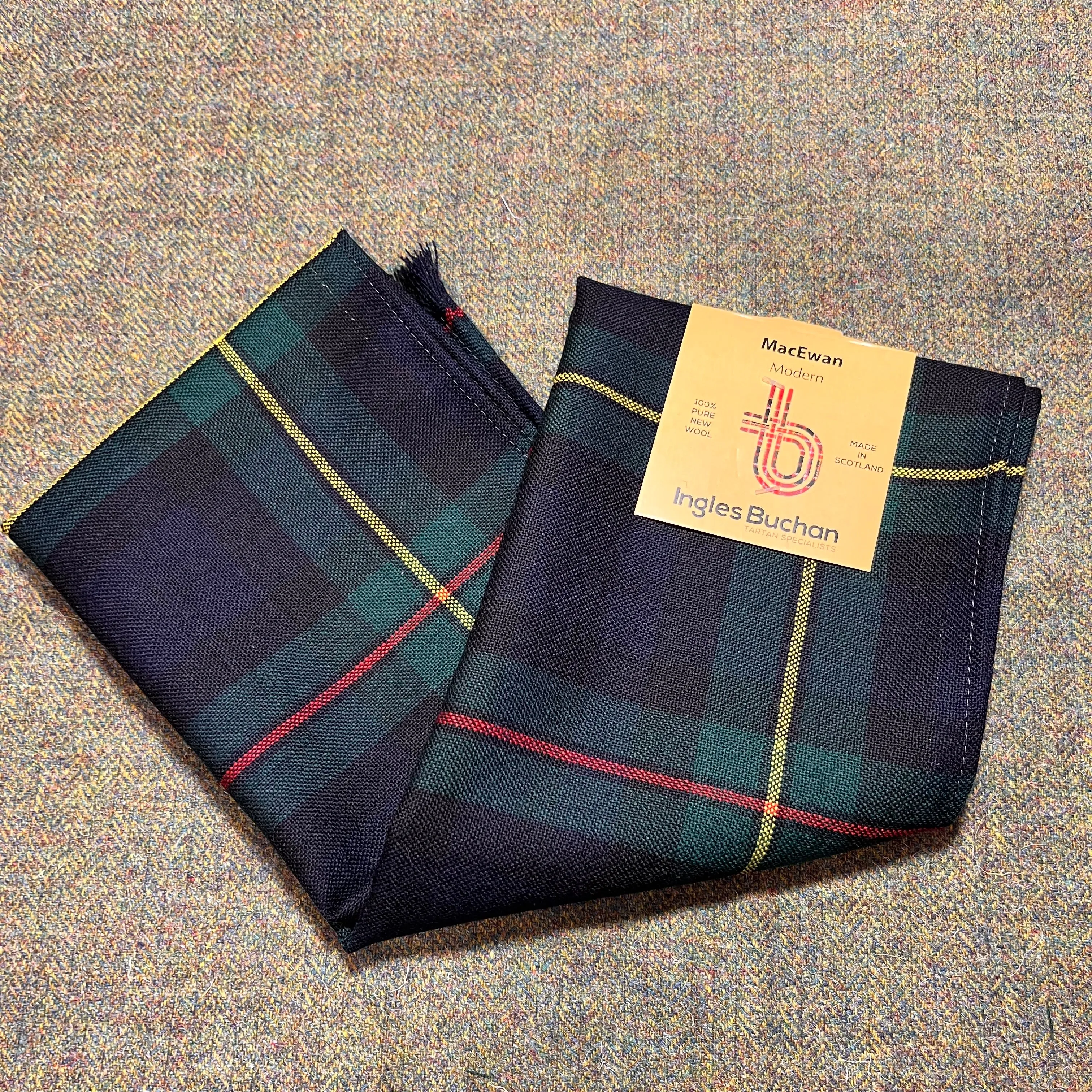 Wool Scarf in MacEwen Modern Tartan